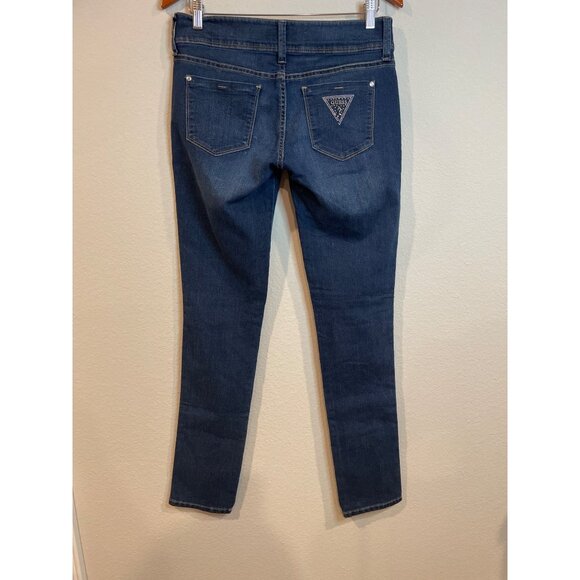 Guess Med Wash Sarah Fit Med Rise Skinny Jean - Picture 2 of 7